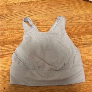 Gray / White patterned Women's Lululemon Sports Bra